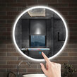 Zrkadlo s LED osvetlením ROUND RR22R 60-80cm