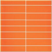 Naranja Liso Brillo 20x20 (2,5x10) 1,08m2